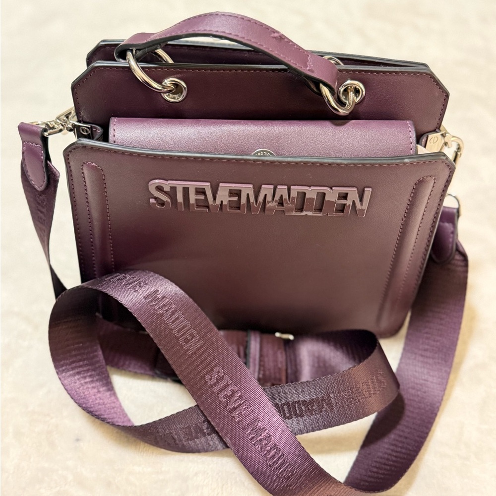 Steve Madden Plum Purple Crossbody Bag